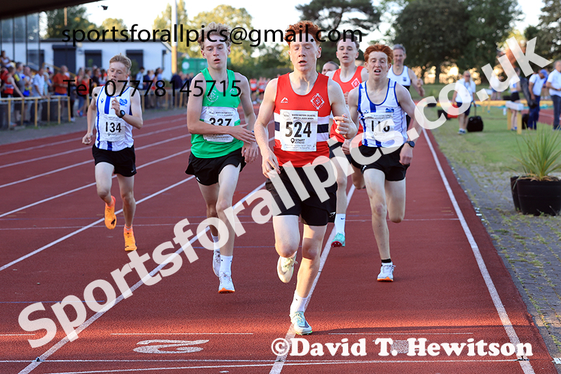 800 metres, 2025 NEGP No 4, Monkton. Photo: David T. Hewitson/Sports for All Pics